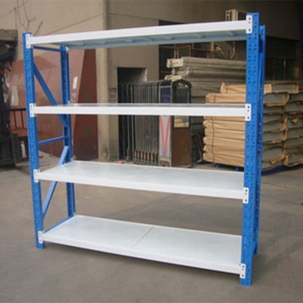 Adjustable Layer Medium Duty Warehouse Shelving Custom Industrial Metal Storage Racks