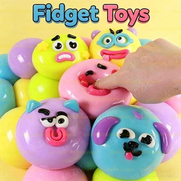 2026 NEW Smushers Squishy Curiosities Dog Face Swap Squishy Soft Moldable Cute Slow Rise Squeeze Relaxing Sensory H260512