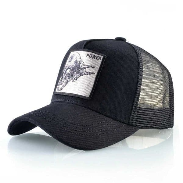 K Baseball Caps Men Snapback Hip Hop Trucker With Embroidery Bull Patch Four Seasons Breathable Mesh Trucker Hat For Women Z260512
