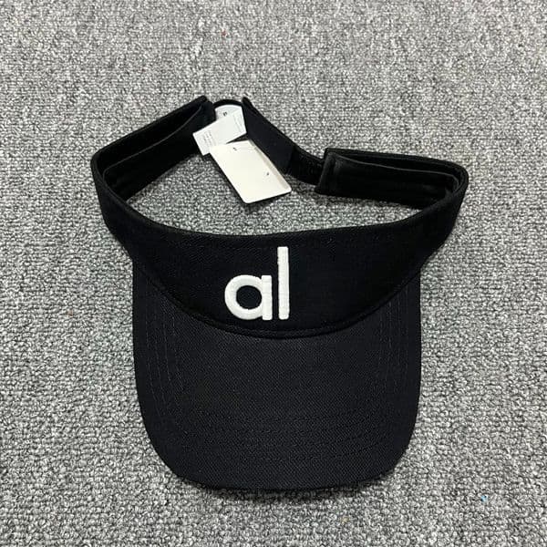 Designer Women Men Visors Summer Tennis Hats Trendy Headless Visor Beach UV Sun Protection Hat Adjustable Empty Cap thumbnail 2