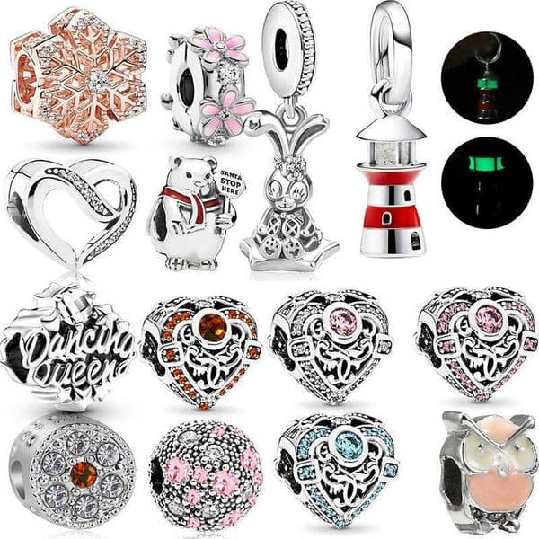 New beaded accessories Pan family classic luxury bracelet and necklace beads L260512ZXBC