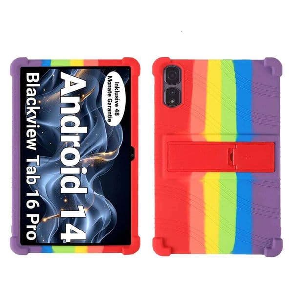 Tablets Case For Blackview Tab 16 Pro 11 inch Super Shockproof Soft Silicone Stand Cover S260512