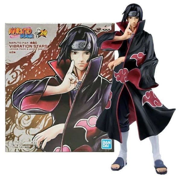 Hot Anime Naruto Shippuuden Uchiha Itachi Akatsuki Organization GK Dress Up Model Toy Gift Collection Action Figure PVC J260513