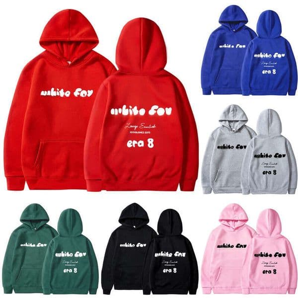 Designer Workout Clothe White Foxhoodie Women Sports Wear White Fox Womens Hooded Sweatshirt Casual Sports Hoodie Casual Wear Childrens Clothing