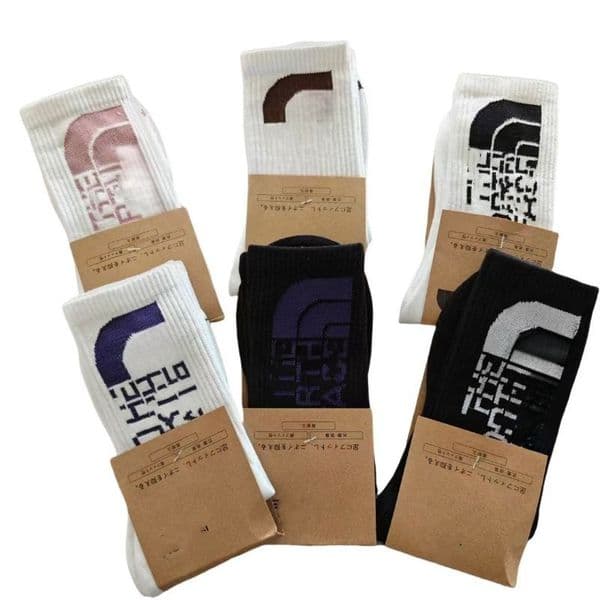 High Crew Running Socks Four Seasons Unisex Outdoor Sports Socks Arch Support Breathable Casual Socks