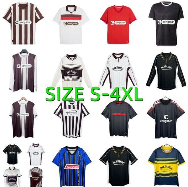25 26 27 ST Paulis SOCCER JERSEYS 2026 2027 BECKER IRVINE KYEREH HARTEL Maillots De Foot shirt SMITH PAQARADA 1997 1998 1999 2000 Retro 97 98 99 00 13 14 15 football shirt
