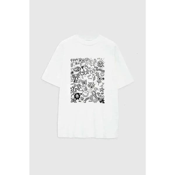 A Bing shirt designer Women T shirt Pullover Cotton Classic Alphabet Print Fried Snowflake Wash Water Beach Tee Fashion Trend Casual Short Sleeve 6b0