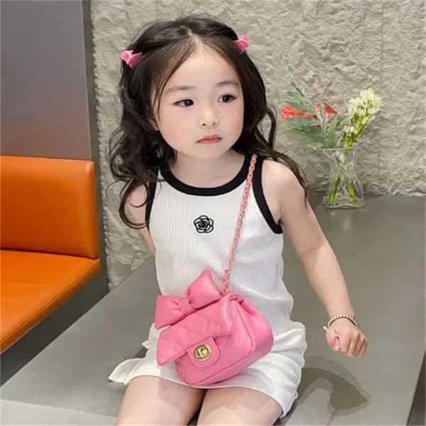 Kid Hair Accessories 2026 Children Kids Gift baby hair clip cute Fashion Luxury Handbag Girl Shoulder Bags Baby Product Cute Messenger Bag Designer Toddler Ba