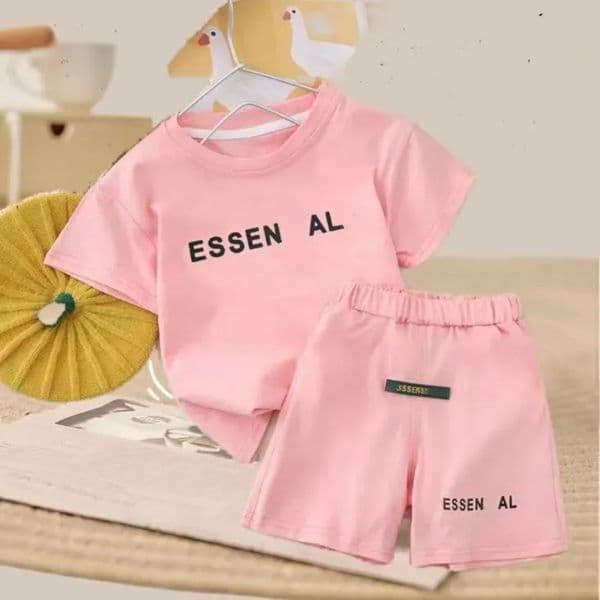 Designer 2026 Baby New Kids Girls Shorts Childrens Classic Clothes Sets Letter Clothing Half Sleeve Suits Free baby Baby Shipping Free Shipping