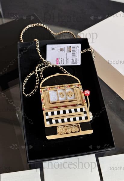 Designer pearl perfume bottle women mini evening bag chain shoulderbag clutch purse 10A Top end quality AS3715