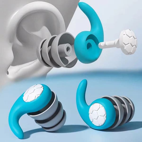 HUAK 1Pair Sleeping Ear Plugs Noise Reduction Tapones Oido Ruido Soft Oordopjes Earplug Waterproof Para Dormir Earplugs 260512