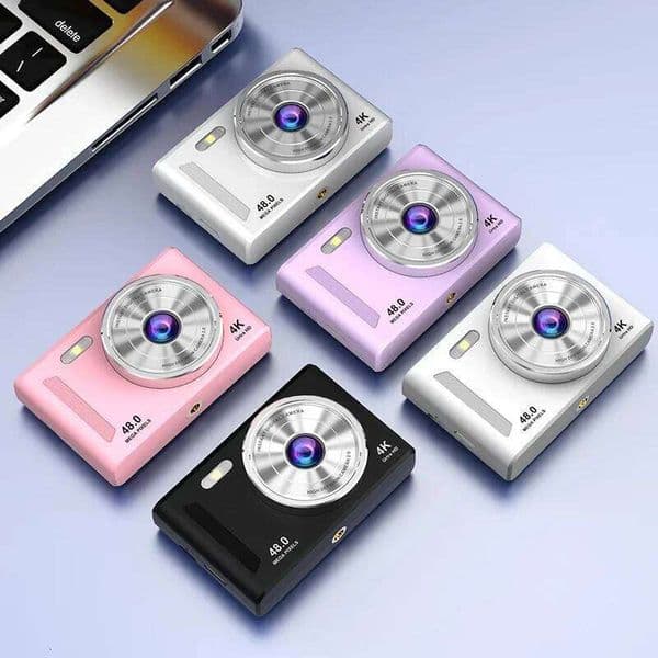 4k High-definition Pixel Portable Digital Front and Rear Dual Cameras Autofocus Entry-level Camera Selfie with Flash 26Li0512