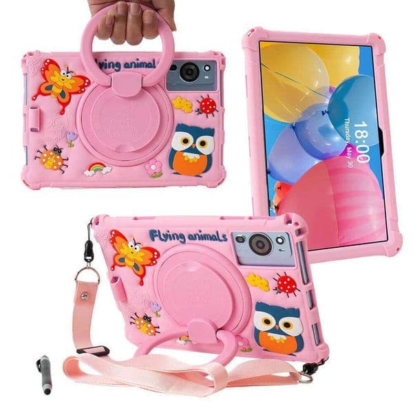 Soft Silicone Kids Rotating Stand 10.1'' Universal Case For 10 10.1 inch Android Tablet PC With Handle Grip S260512