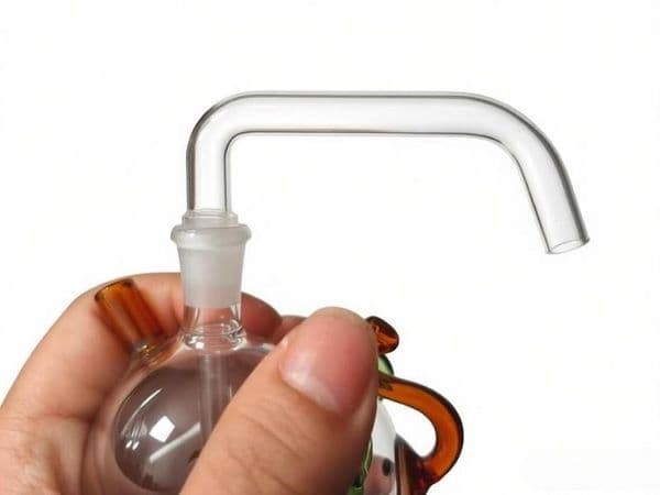 Newest Mini Clear Glass Oil Burner Bowl 10mm Male Mini Travel Bowls without Ball Smoking Accessory for glass water bongs pipe hookah