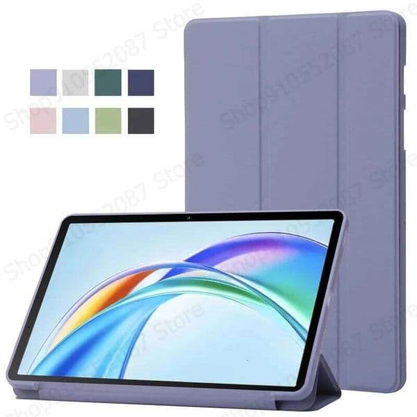 8.7 inch Trifold PU Leaher Soft Back Stand Cover For Honor Pad X7 Tablet Case 8.7" S260512