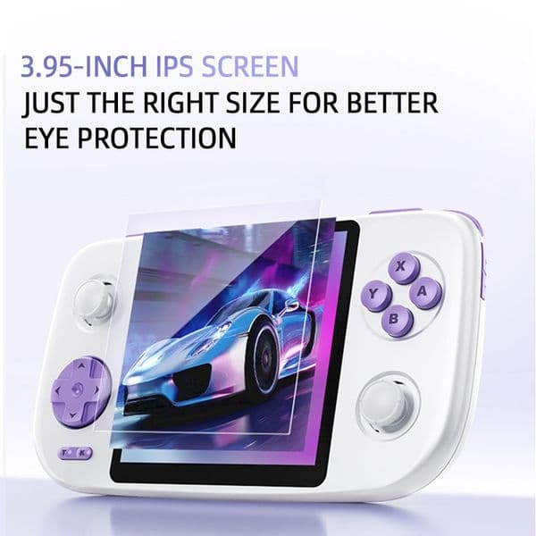 2026 New 3.95" IPS Handheld Game Console, Portable Retro Gaming Player with Ergonomic Design, Support Multi-Emulator for Travel & Gift