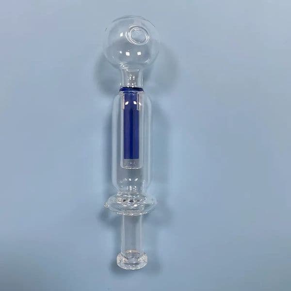 Colorful Glass Oil Burner Pipe Mini Spoon Hand Tube Ball Dia 30mm Colored Transparent Accessories For Fuel Pipes