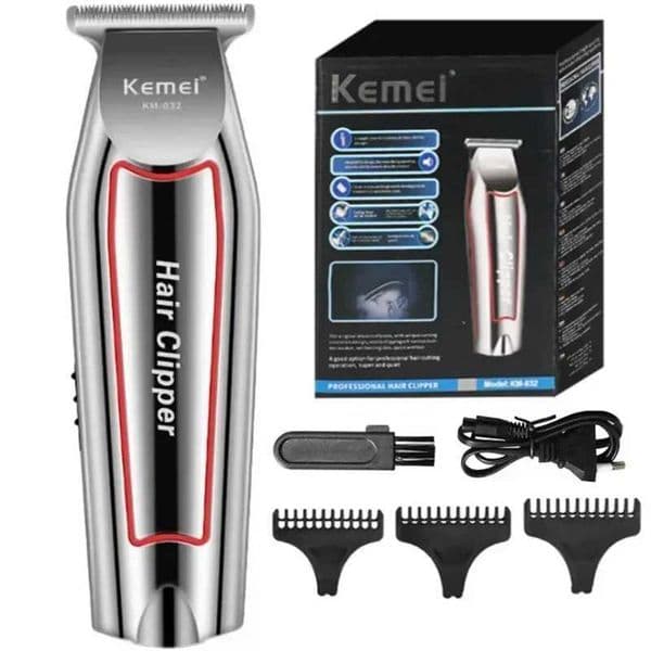Kemei KM-032 Professional Hair Trimmer Electric Beard Trimmer for Men Hair Clipper Hair Cutter Machine Haircut Grooming KitT260513