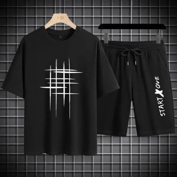 Mens sets 2025 Summer Fashion Thin Shortsleeved t shirts shorts set clothing Casual Quick Dry jogging suit Sportswear 260513