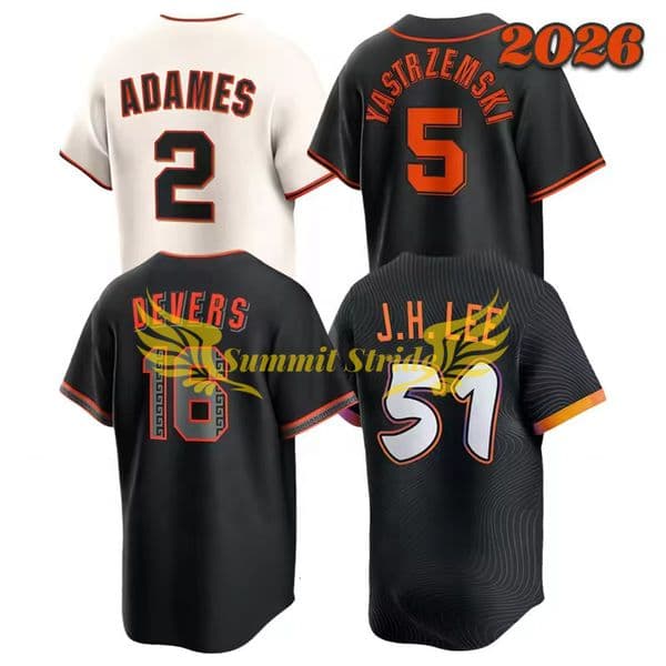 2026 New 51 Jung HooLee 51 Jung HooLee 28 Buster Posey 26 Matt Chapman Stitched Baseball Jerseys Shirts