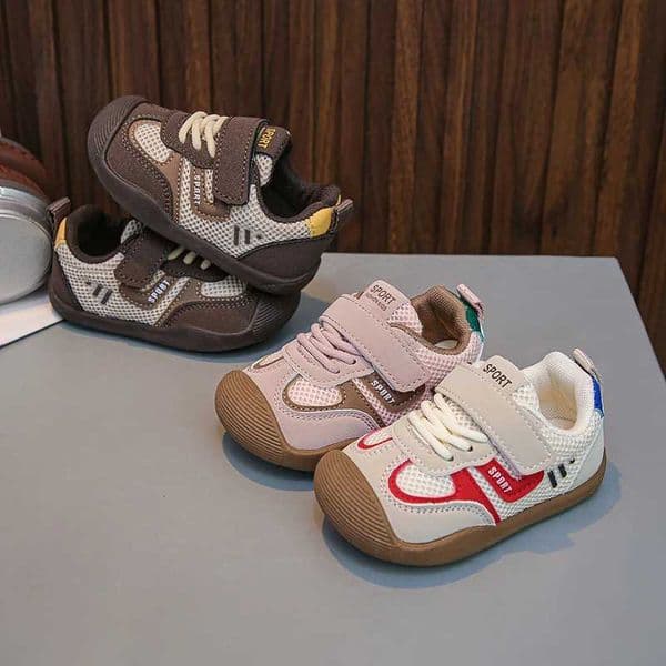 2026 Spring New Mesh Soft soled Comfortable Casual Shoes for Girls Fashionable and Versatile Outdoor Shoes for Boys L260513