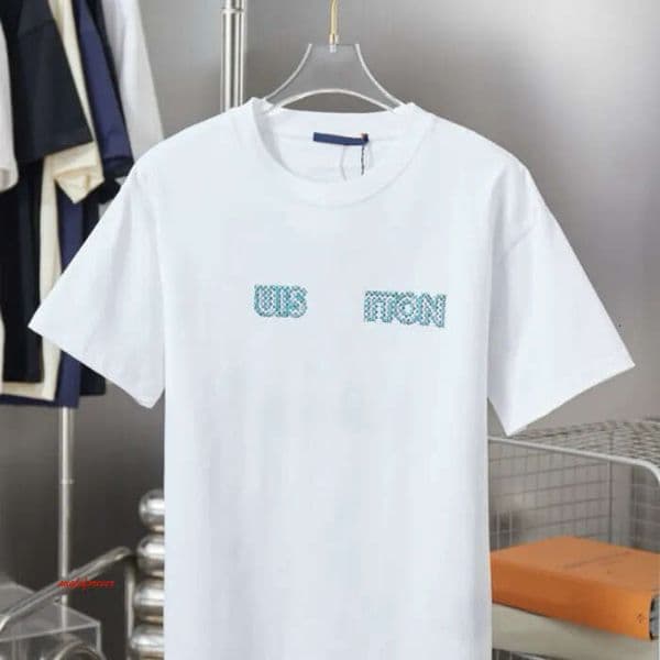 2026Ss Designer Letter Print Men's T Shirt Street Hip Hop High Street Short Sleeve Luxury Women's T Shirt Fashion Couple Shirt D5s22