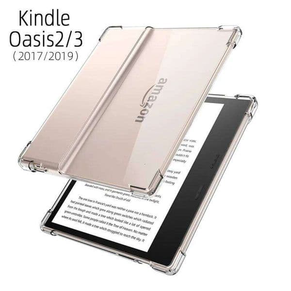 Funda For Amazon Kindle Oasis 2/3 9th 10th Generation 2017 2019 Case 7.0 inch Silicone Soft TPU Transparent Airbags Tablet Cover S260512
