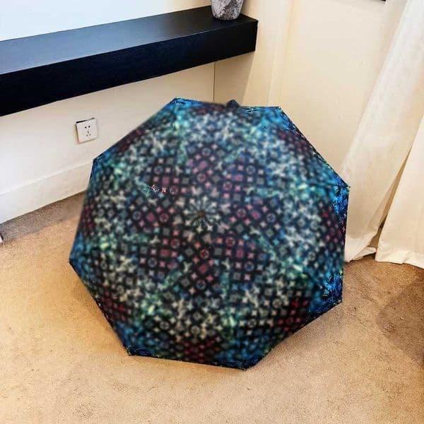 Luxury Classic UmbrellaLujias new colorful vintage umbrella 70 off eight-bone automatic sunshade umbrella L260512