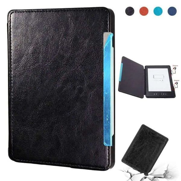 PU Leather Protective Case Magnetic Closure Anti Scratch Flip Shell Shockproof for Kindle 5/4th Gen Model:D01100 2011 S260512