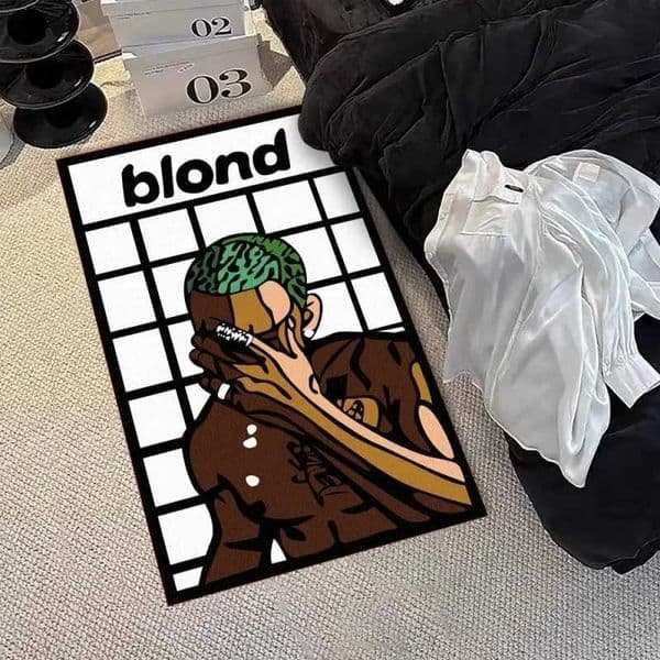 VIKAMA Trendy Bedroom Carpet Soft and Comfortable Area Rug Living Room Male Dormitory Mat Home Decoration T260512