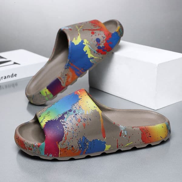 free shipping designer Sandals for man outdoor breathable indoor slippers platform beach shoes