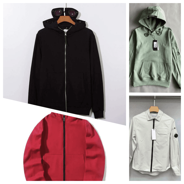 Advanced Clerpcompanycoat Modern Stylish Clepcompanyyyy Hoodie Mens Lens hoodies sweatshirts Windproof Storm Overcoat Zip Flce Lined Companys Jackets Coat Q260