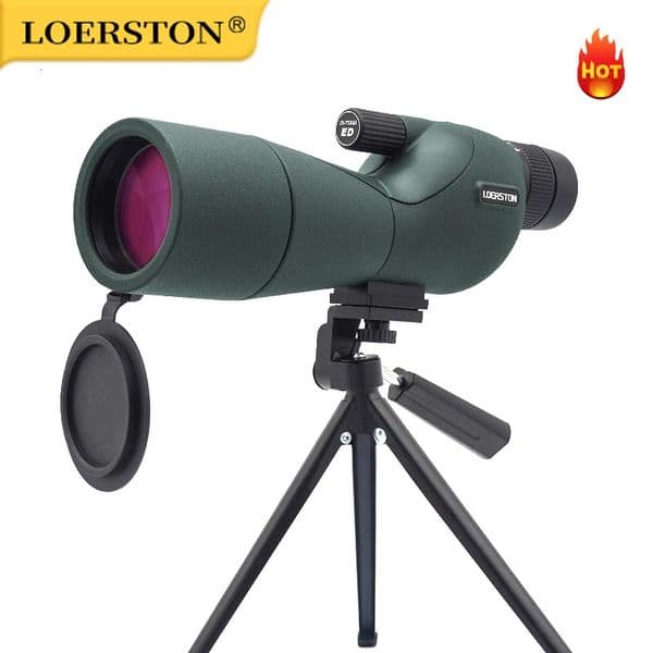 25-75x60 Spotting Scope Zoom Monocular high power telescope Bak4 Prism ED Lens For Outdoor Camping Bird Watching hunting 260512