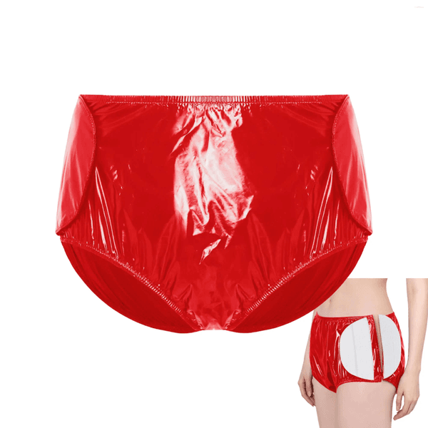 Women's Shorts Women Vinyl Waterproof Special Need Reusable Swim Diaper Cover Incontinence Briefs Underwear For Pool Beach Swimming Suit