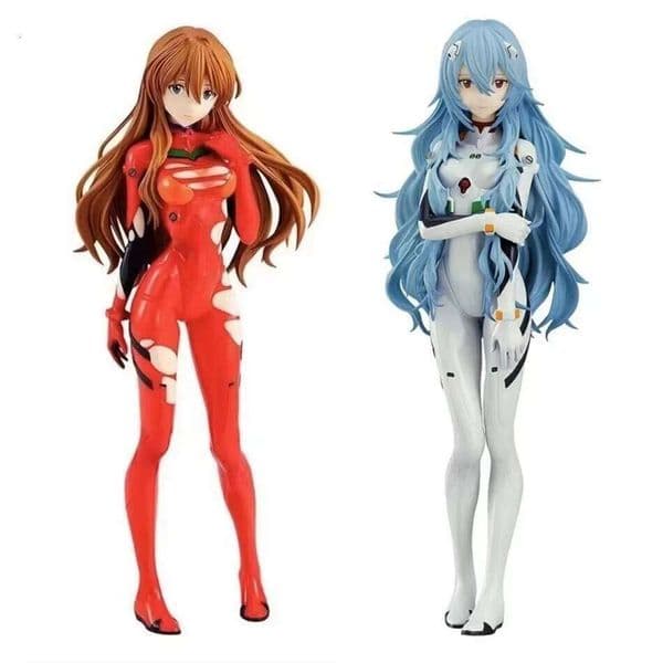 Hot Genesis Evangelion Anime Figure EVA Ayanami Rei Asuka Two-Dimensional Model Chassis Desktop Ornament Gift Doll Toys J260513
