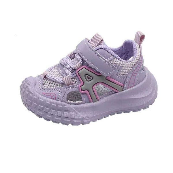 2025 New Summer Children Mesh Breathable Girls Sport Soft Sole Non-slip Fashion Boys Beach Sandals 26W0513