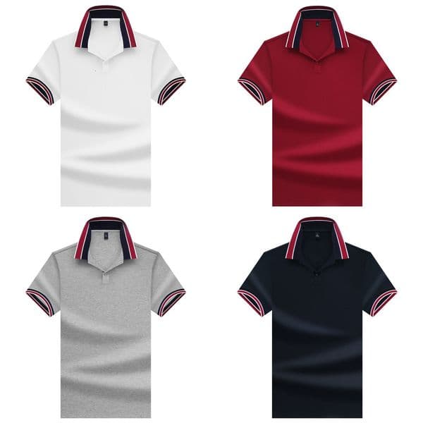 Sport Style Luxury Designer Shirt High Quality Stand Up Collar Brand Top Fashion Mesh Quick Dry Tennis Short Sleeve Turn Down Collar Unisex POLO Shirt