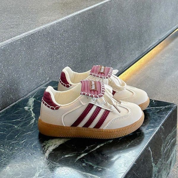 2026 New Children's Sports Spring Leather Surface Casual Forrest Gump Versatile Running Shoes For Boys And Girls Designer 02 3