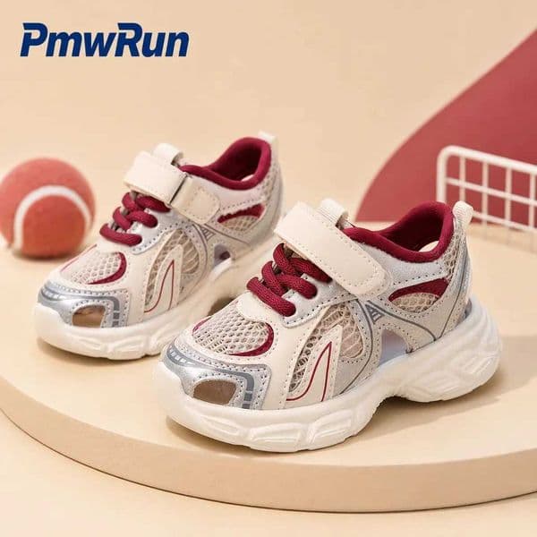 Hollow Out Summer Sport Shoes For Children Trend Fashion Kids Sneakers Anti-slippery Boys Girls Sport Sandals Casual Footwear Z260513