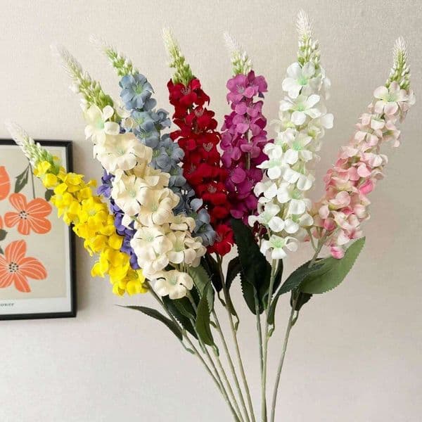 1Pcs Artificial Flowers 74cm Silk Fake for Home Decor Table Vase Ornament Garden Wedding Decoration Flower Arrangement W260513