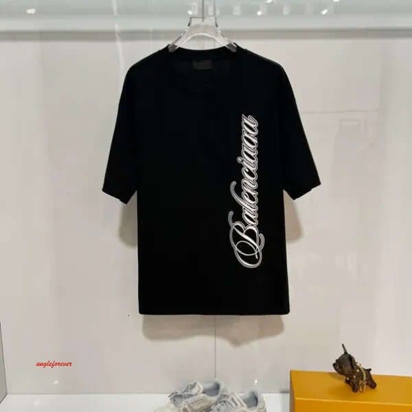 2026Ss Luxury Designer Letter Print Men's T Shirt Street Hip Hop High Street Short Sleeve Women's T Shirt Fashion Couple Shirt F4233