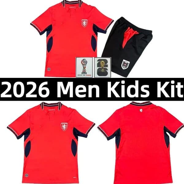 2026 World Cup Czech Jersey Soccer Jerseys Czekh Schick Chytil Soucek Sulc Chory Provod Coufal 26 27 home football shirts Men Kids Kit
