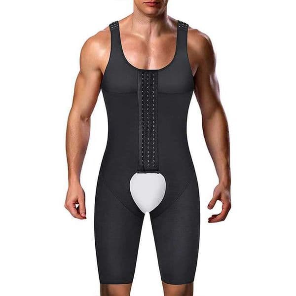 Premium Compression Shapewear for Men Slimming Bodysuit Waist Trainer Butt Lifter Thigh Trimmer Underwear Full Body Shaper Belt L260512