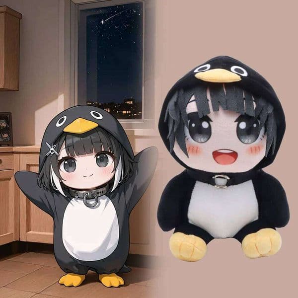 Kawaii Gugu Gaga Plush Toy Game Animals Soft Stuffed Penguin Gugugaga Dolls Kids Fans Birthday Xmas Toys Gift Home Decor W260513