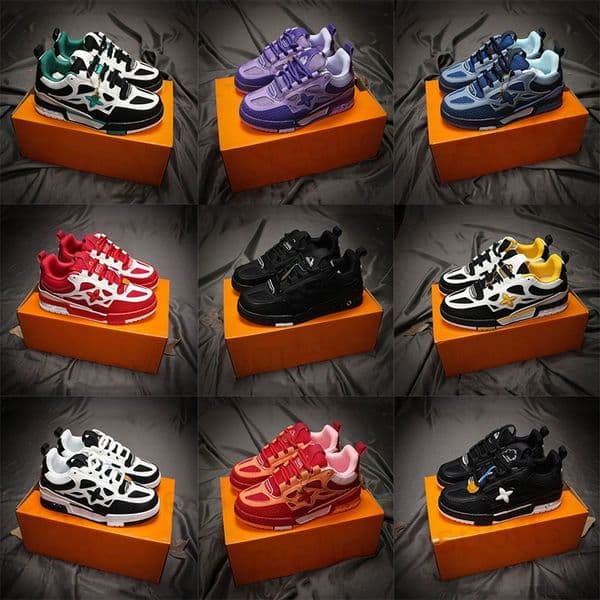 2026 SK8 Particle upper Designer Sport Shoes SKATE 1854 classic men's and women's low-top White Luxury sneakers fashion trainer Runner 36-45 c11
