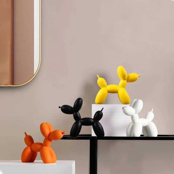 Nordic Creative Balloon Dog Resin Crafts Home Porch Living Room Decoration Office Desktop Exquisite Decoration T260512