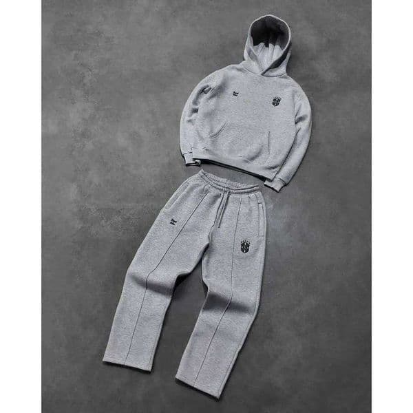 Y2k Men Clothing set Street retro Gothic Harajuku Trend Hip Hop personality pattern embroidery oversized tracksuit 26L0513