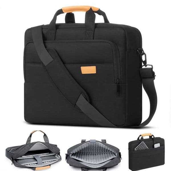 156 16 17 173 18 inch Laptop Shoulder Bag Men Business Briefcase Carrying Case for MacBook ASUS Xiaomi Lenovo Dell Huawei Acer H260513