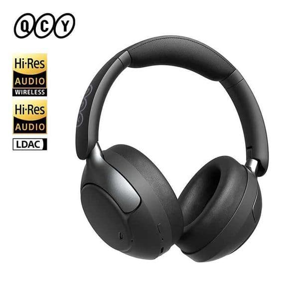 QCY H3 Pro ANC Wireless Headphones 50dB Noise Canceling Bluetooth 54 LDAC Hi-Res Spatial Audio Over-Ear Headset 55H Playtime Z260514