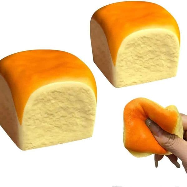 Simulation bread Squeeze Taba Squishy Toy Safety and health Food-grade silicone material Squeeze Toy Soft Relief Slow Toys C260514